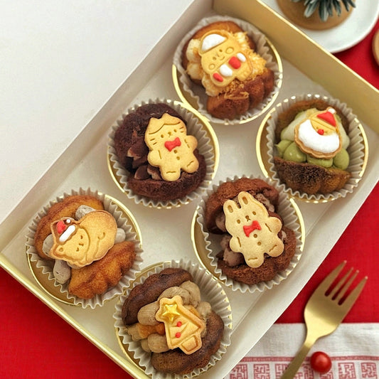 12月款胖德蓮禮盒(6件) [聖誕特別版]