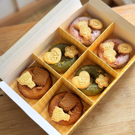 [6件禮盒] 無麩質 費南雪糯米甜甜圈 Gluten-Free Financier Mochi